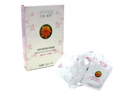 艾霏莱婷 金盏花细致凝白面贴膜5片
