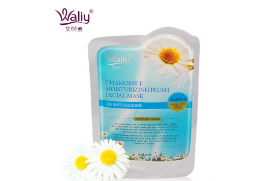 艾丽素 蓝甘菊舒润羽丝绒面膜25g*6片