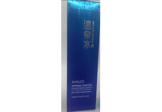 爱诺 温泉水清透紧致爽肤水120ml 