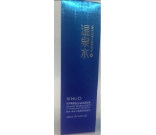 爱诺 温泉水清透紧致爽肤水120ml 正品