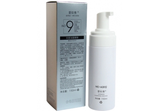 爱奴雅 优晳洁面慕斯150ML
