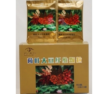 爱诗伦思 荷叶大豆纤维颗粒10克...