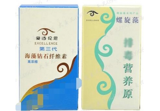 爱诗伦思 钻石+排毒螺旋藻60粒+60粒 河北产