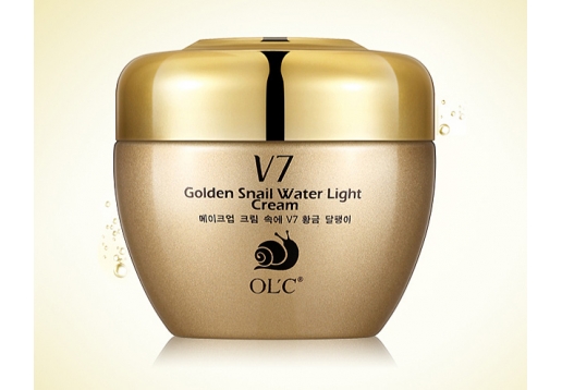 奥丽斯 V7黄金蜗牛水光素颜霜50g