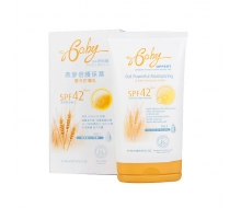 澳佩尔 燕麦倍护保湿婴儿防晒乳SPF42 80ml正品