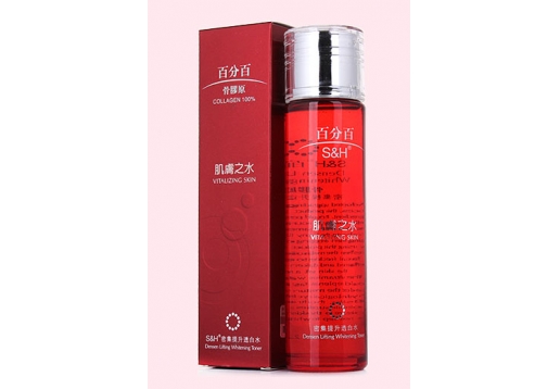 百分百 骨胶原密集提升透白水100ml