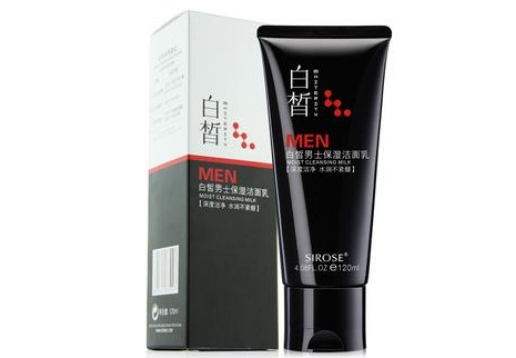 白皙 男士控油洁面乳120g
