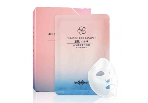 贝贝可 水光樱花蚕丝面膜贴35g*10片装