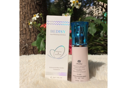 贝迪斯 水感透白金纯完美无暇粉底30ml 