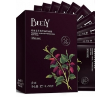 彼丽BEELY 桑葚果精华蚕丝面膜10片正品