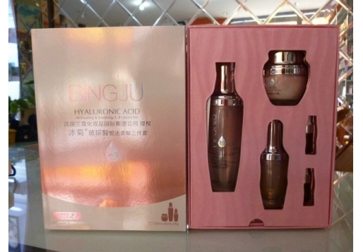 冰菊 玻尿酸悦活柔敏3件套