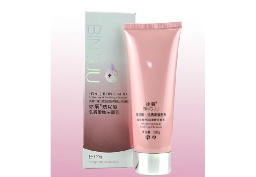 冰菊 玻尿酸悦活柔敏洁面乳120g