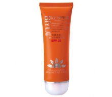 碧羽  美白防晒隔离乳(SPF20)80g正品