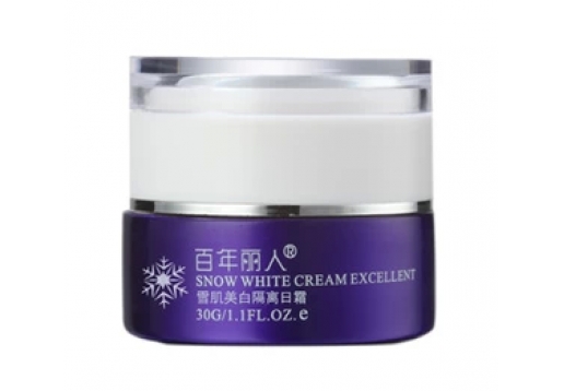 百年丽人  雪肌美白隔离日霜30g