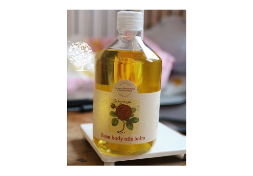 菠丹妮 玫瑰香体凝脂500ml