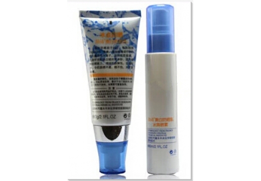 泊诗 美白冰点防晒乳SPF30套盒