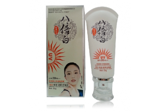  柏诗春天 百草八倍白防晒隔离蜜50g（PA30++）