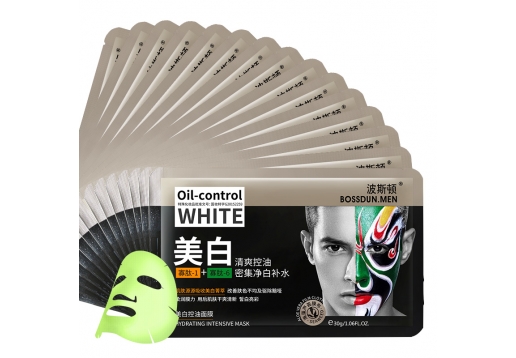 波斯顿 美白控油面膜30片