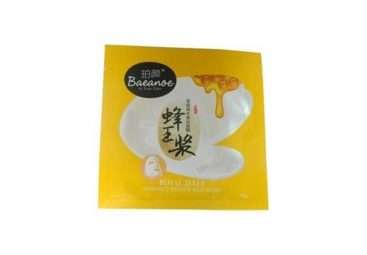 珀颜 蜂王浆紧致再生蚕丝面膜30g/片