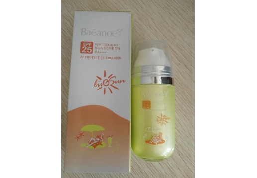 珀颜 冰爽美白防晒乳SPF30 50g