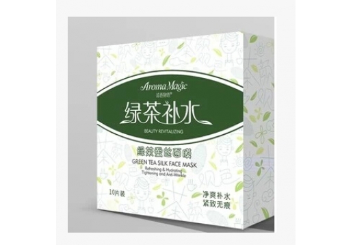 泊伊秀芳香物语 绿茶补水10装 蚕丝面膜