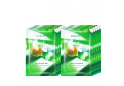 创美源 蜗牛雪姬蚕丝面膜8片