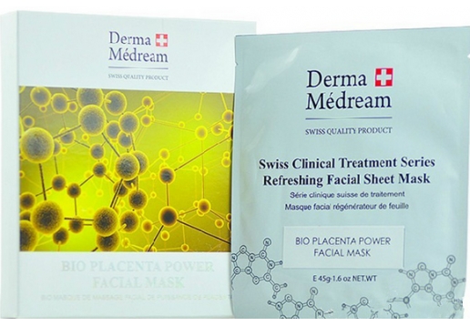  Derma Medream 胎盤素激活細胞儲水面膜5片 