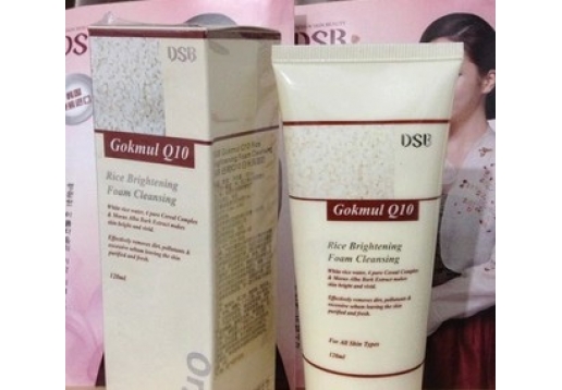 迪爱丝碧  谷物Q10发芽白米洗面奶120ml