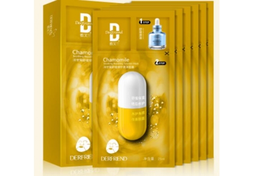蝶芙兰 洋甘菊舒缓原液面膜6片