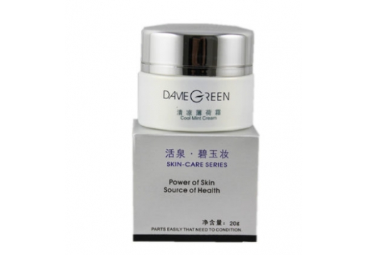 冬木古雨 活泉碧玉妆清凉薄荷霜20g 祛痘型