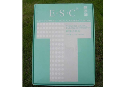 ESC 无添加酵素洁颜粉3g 6袋+1瓶/盒