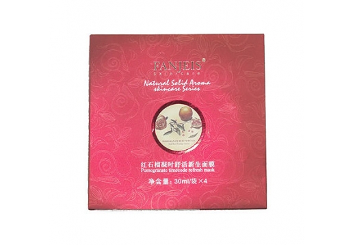 梵洁诗 红石榴凝时舒活新生面膜30ml*4片/盒