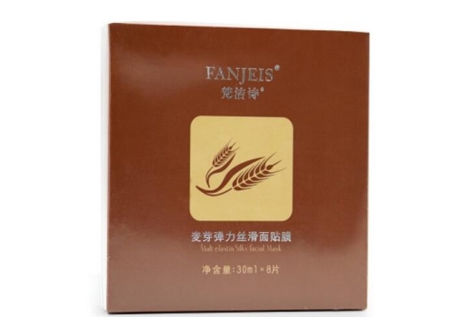 梵洁诗 麦芽弹力丝滑面贴膜8片
