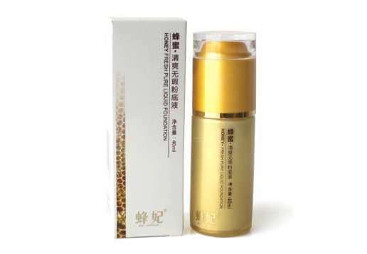 蜂妃 蜂蜜清爽无瑕粉底液40ml 