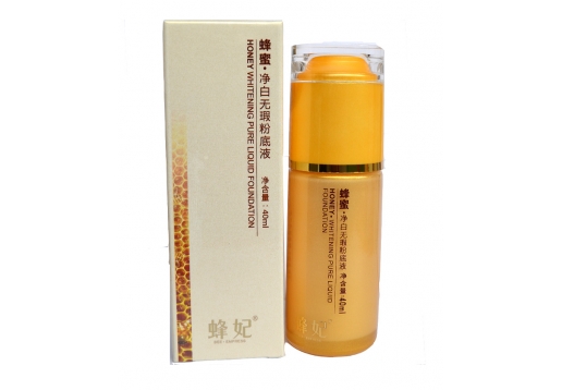 蜂妃 蜂蜜净白无暇粉底液40ml 