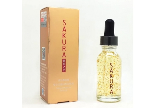 *高倩 素肌之恋 樱之恋盈润金箔保湿原液25ml