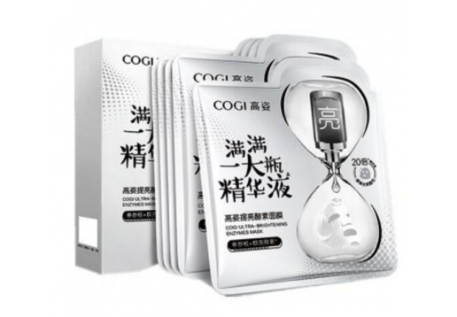 高姿 提亮酵素面膜5片