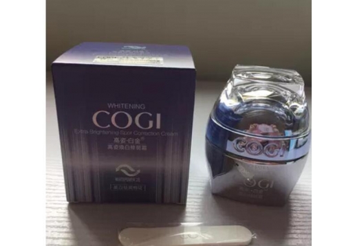高姿 白金焕白修斑霜50G