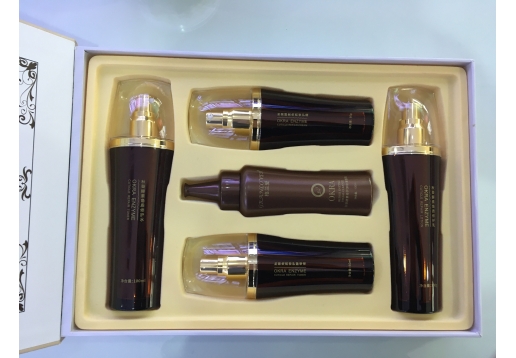 格蓝艾 秋葵酵素修护亮肤厚脸皮组合（新包装）五件套