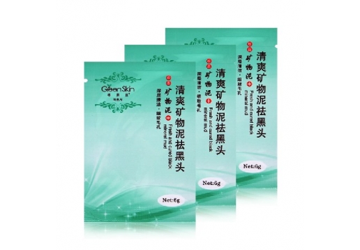 格润丝 矿物泥祛黑头鼻膜10袋/盒