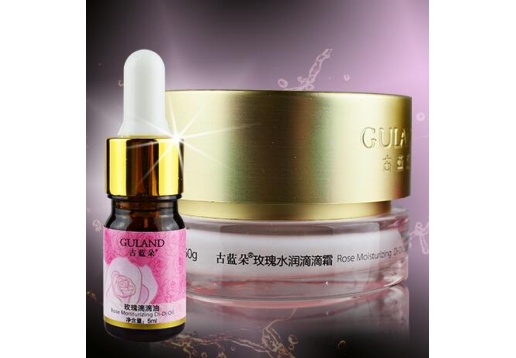 古蓝朵 玫瑰水润滴滴霜50g