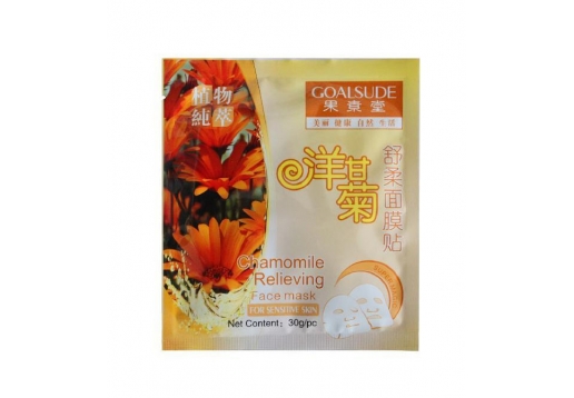 果素堂 洋甘菊舒柔面膜贴5片/盒