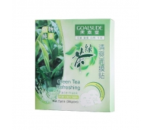 果素堂 绿茶清爽面膜贴5片/盒