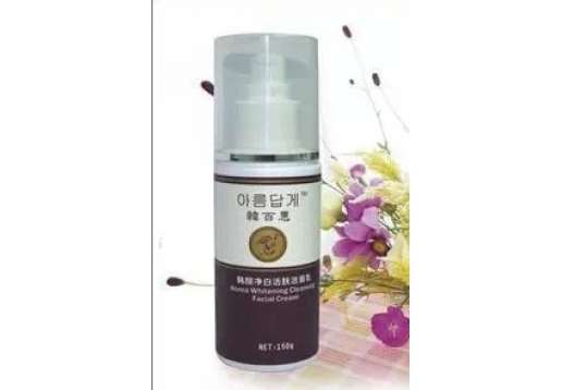 韩百惠 韩颜净白活肤洁面乳500ML