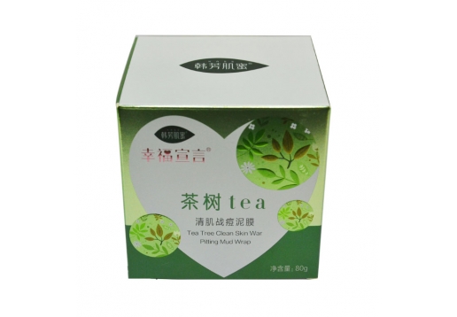 韩芳肌蜜 茶树清肌战痘泥膜80g