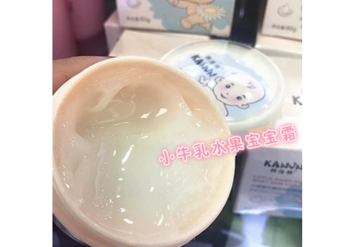 韩佳妮 小牛乳水果宝宝霜60g