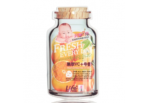 涵美 美净白保湿细肤面膜贴(添加牛奶精华)35ml*