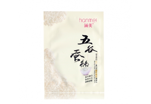 涵美 纯米五谷蚕丝面膜贴1片