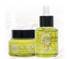 韩圣医 七白液30ml+七白膏30g正品