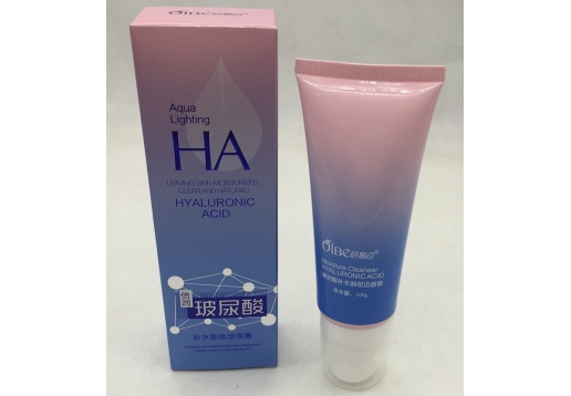 好易白 玻尿酸补水卸妆洁面乳100g